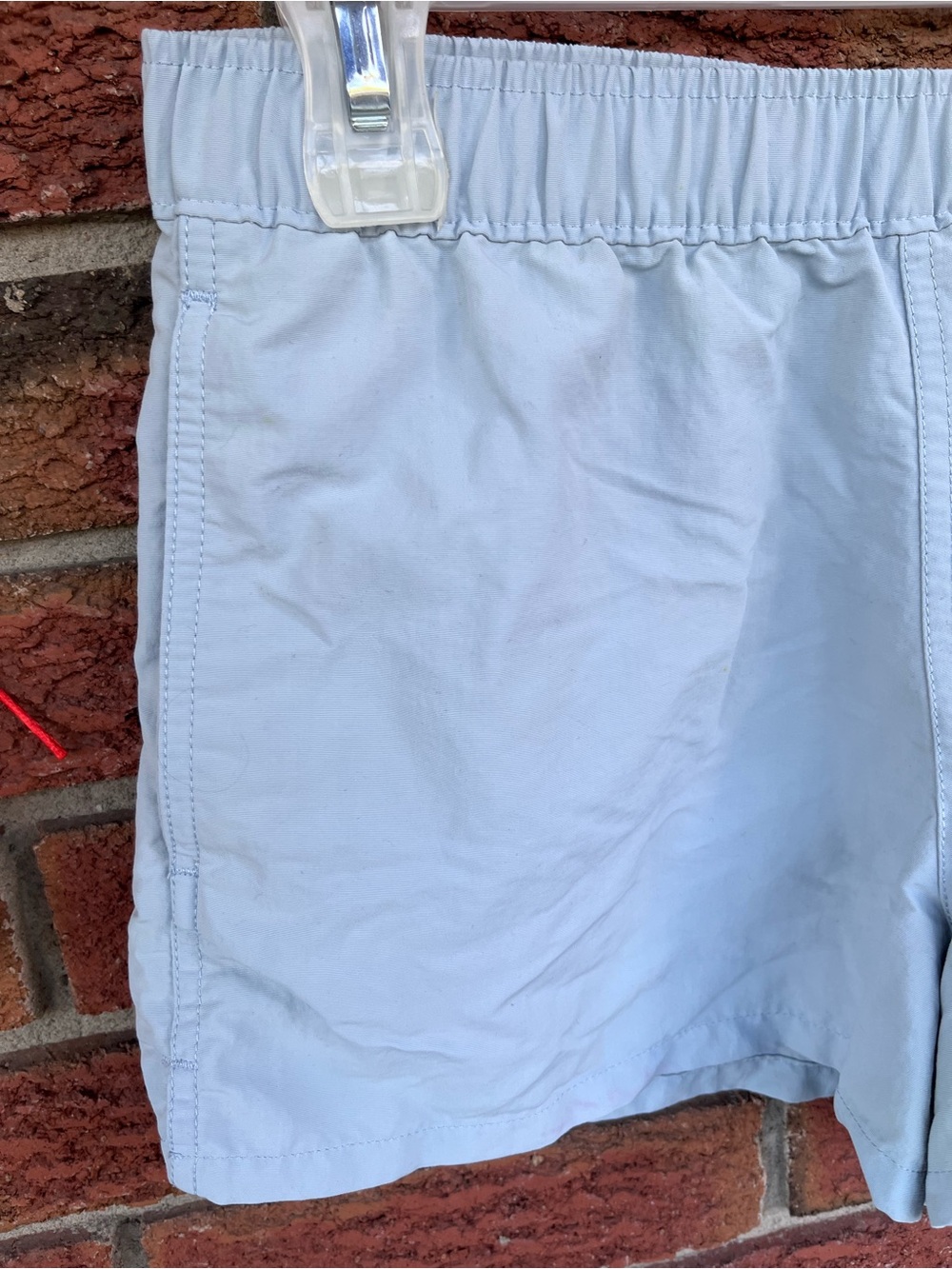 Patagonia Women's Light Blue Elastic-Waist Shorts Sz Small - Picture 4 of 11